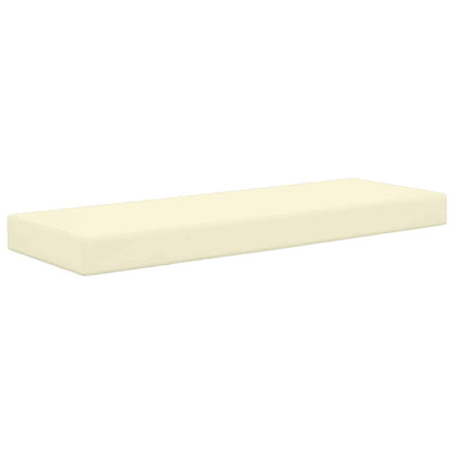 Cuscino da Sedia Esterno Crema 115 x 40 x 8 cm 100% Poliestere