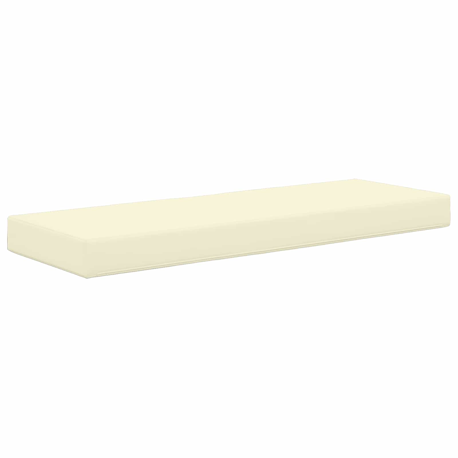 Cuscino da Sedia Esterno Crema 115 x 40 x 8 cm 100% Poliestere | homemem39
