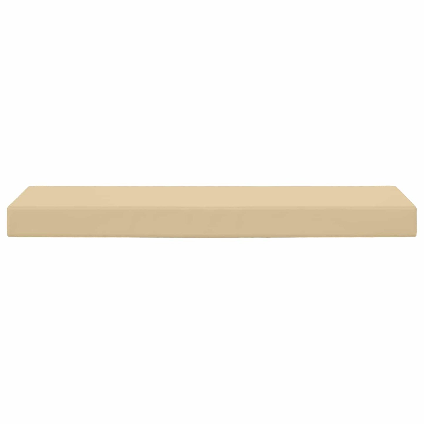 Cuscino da Sedia Esterno Beige 115 x 40 x 8 cm 100% Poliestere