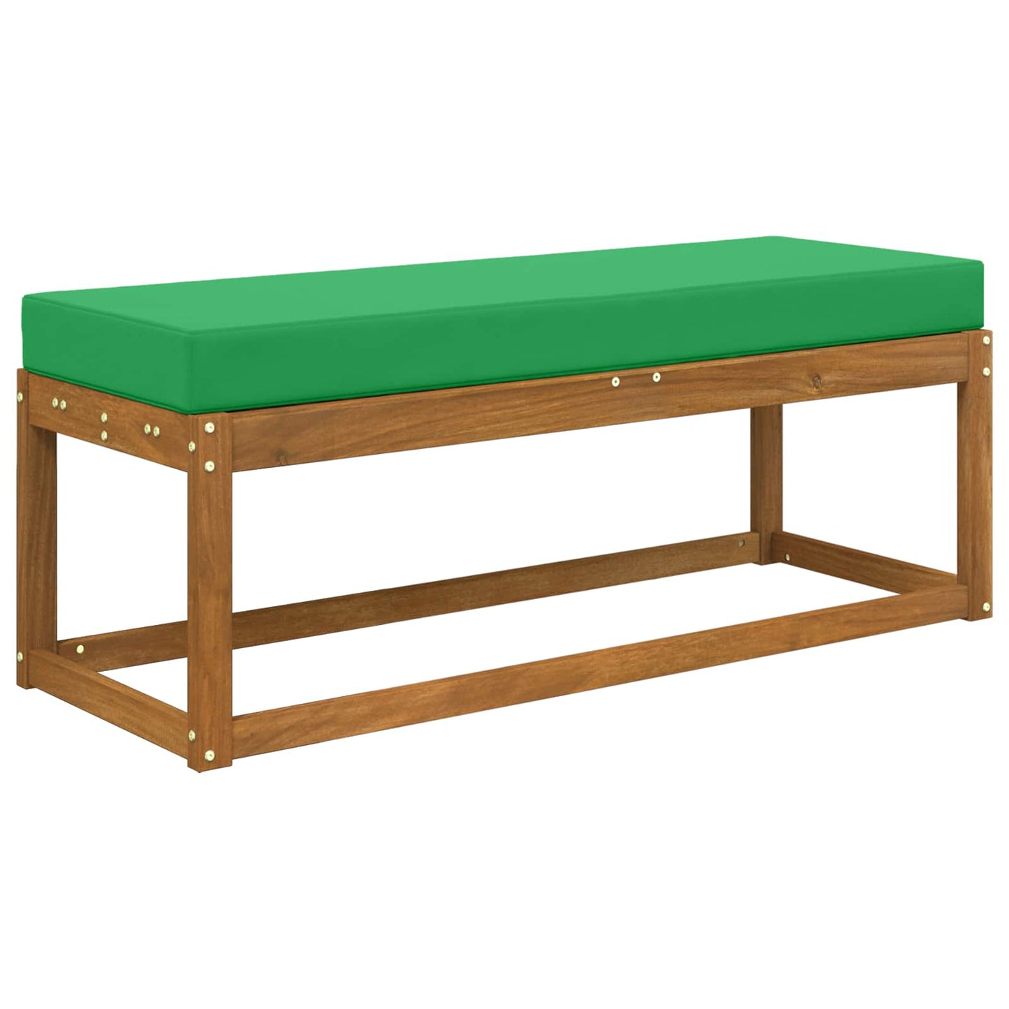 Cuscino da Sedia Esterno Verde 111,5 x 40 x 8 cm