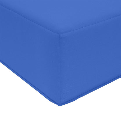 Cuscino da Sedia Esterno Blu Reale 111,5 x 40 x 8 cm