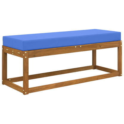Cuscino da Sedia Esterno Blu Reale 111,5 x 40 x 8 cm
