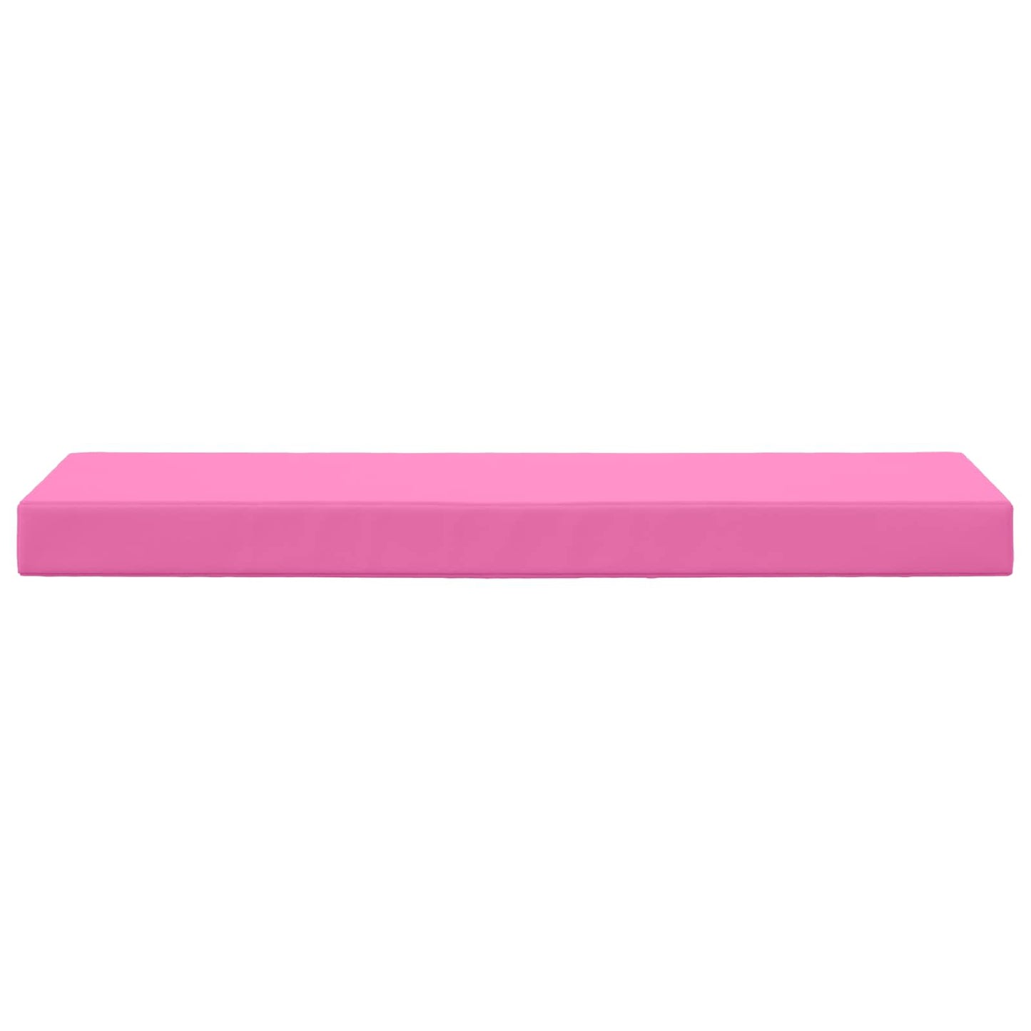 Cuscino da Sedia Esterno Rosa 111,5 x 40 x 8 cm 100% Poliestere