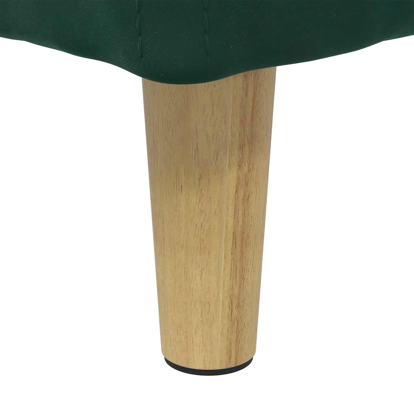 Pouf contenitore Verde Scuro 80 x 80 x 45 cm Velluto | homemem39