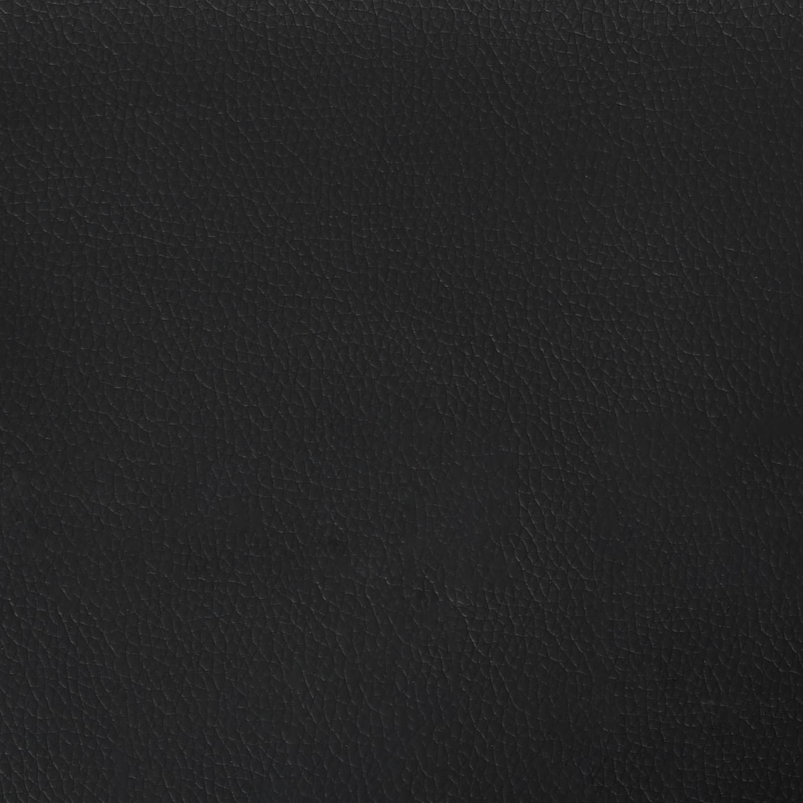 Pouf contenitore Nero 80 x 80 x 45 cm Pelle sintetica - homemem39