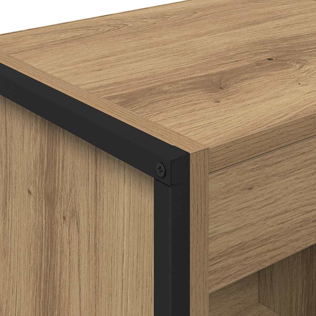 Armadio per Libri Rovere Artigianale 80 x 30 x 155 cm