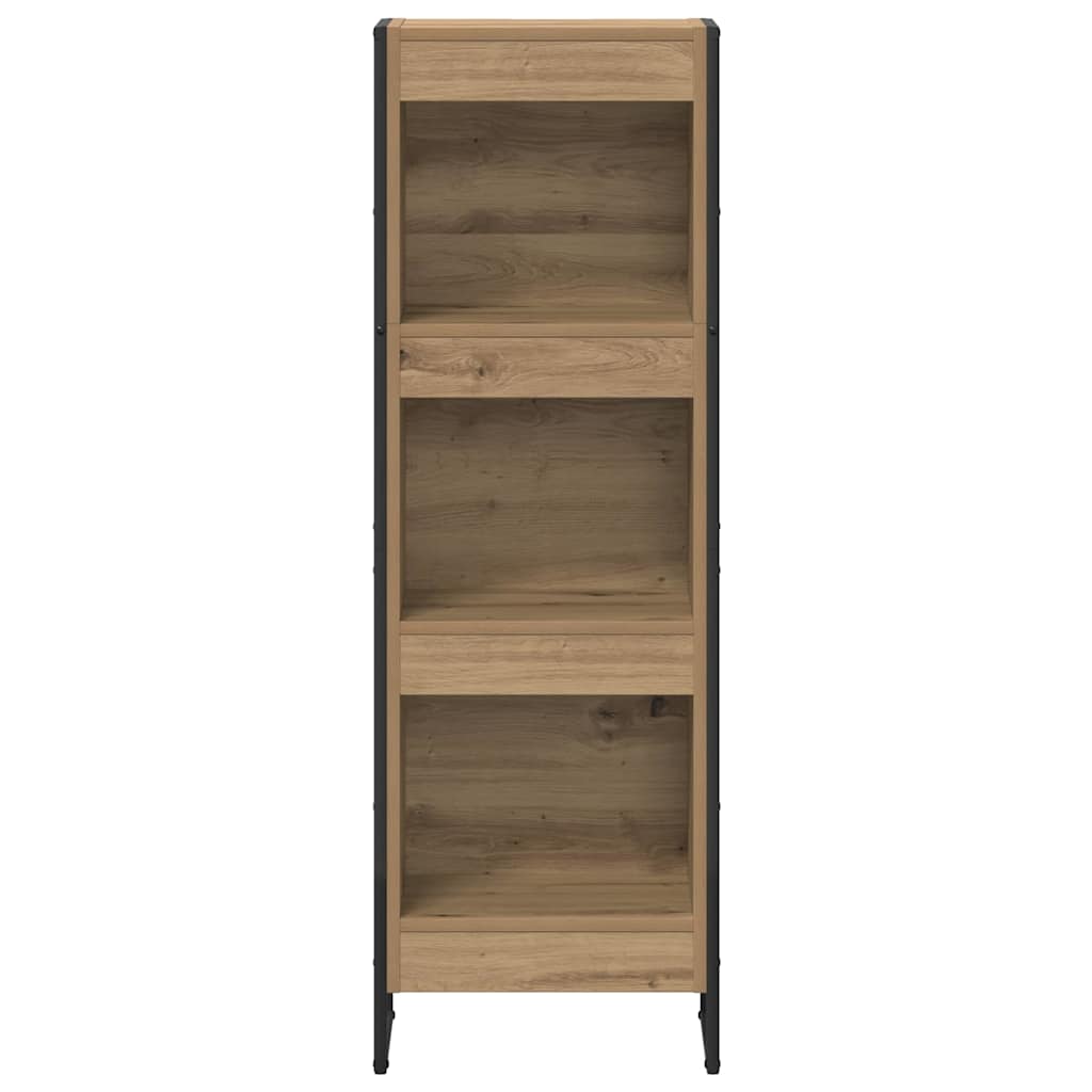 Armadio per Libri Rovere Artigianale 80 x 30 x 155 cm