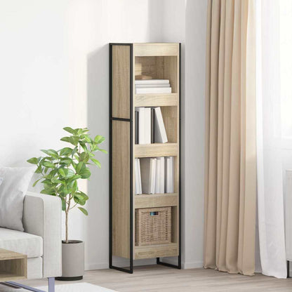 Armadio per Libri Sonoma 80 x 30 x 155 cm Legno multistrato