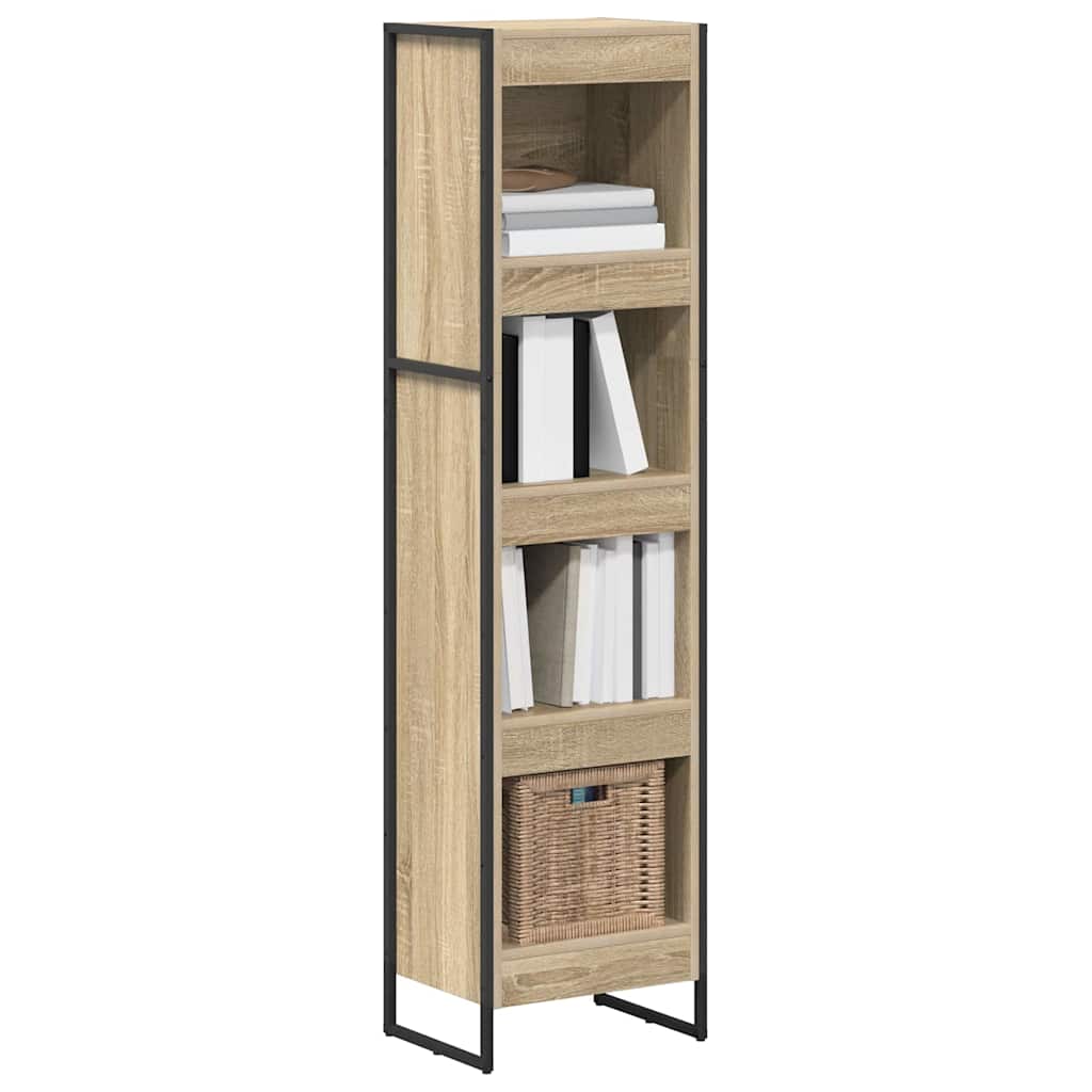 Armadio per Libri Sonoma 80 x 30 x 155 cm Legno multistrato