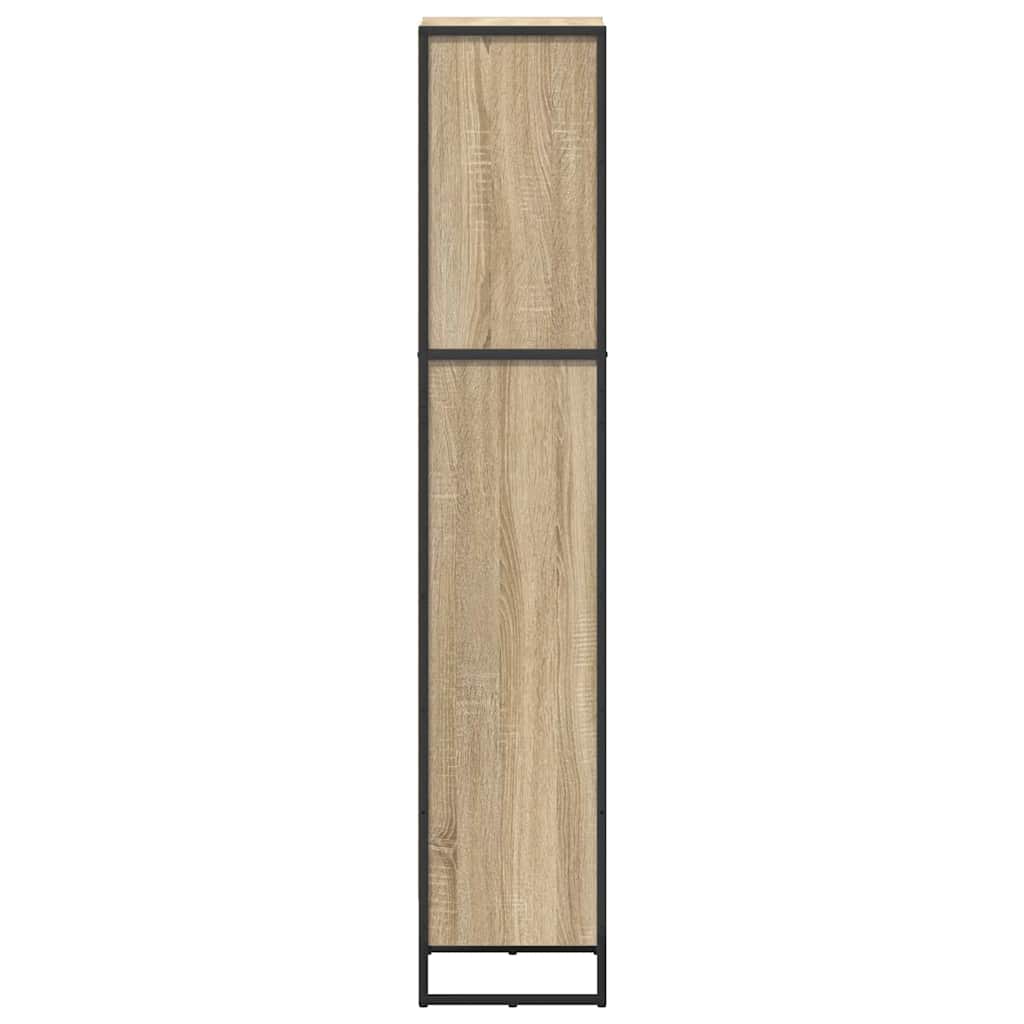 Armadio per Libri Sonoma 80 x 30 x 155 cm Legno multistrato