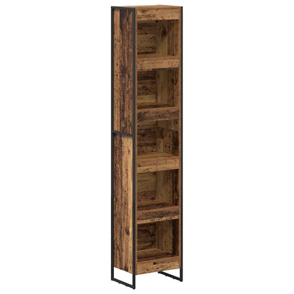 Armadio per Libri Legno vecchio 80 x 30 x 155 cm
