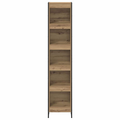 Armadio per Libri Rovere Artigianale 80 x 30 x 155 cm