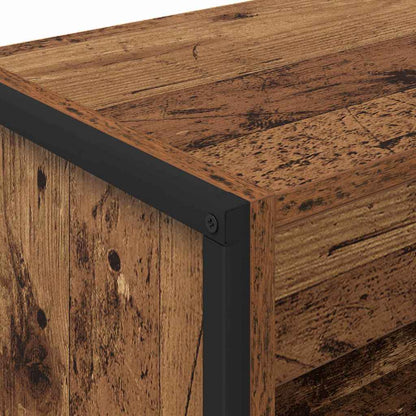 Armadio per Libri Legno vecchio 80 x 30 x 155 cm