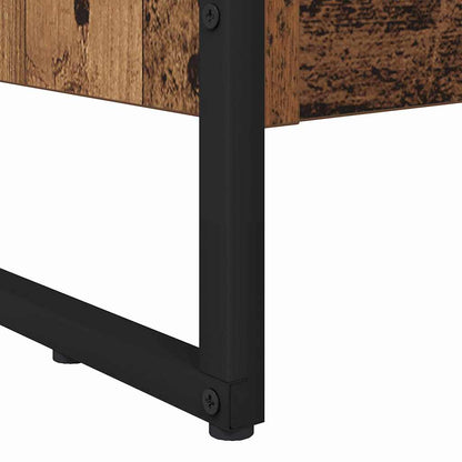 Armadio per Libri Legno vecchio 80 x 30 x 155 cm