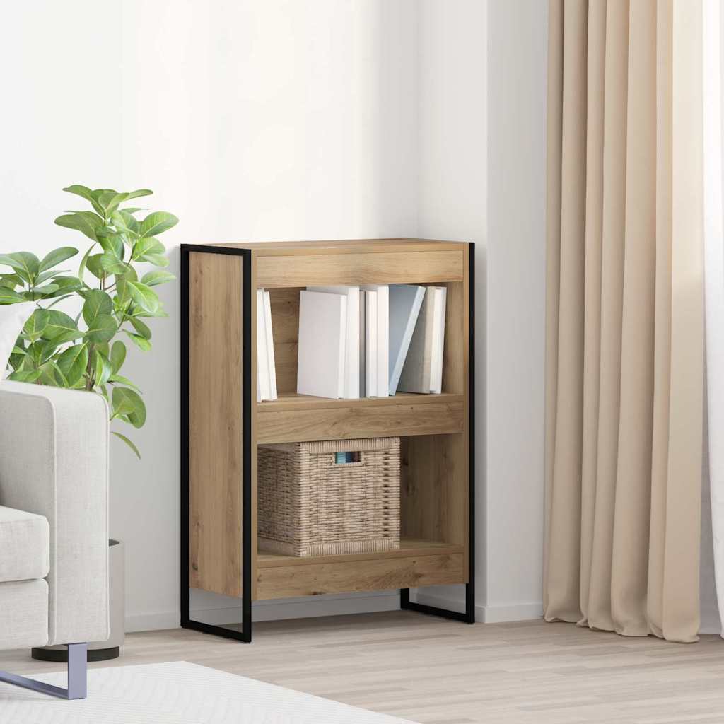 Armadio per Libri Rovere Artigianale 80 x 30 x 155 cm