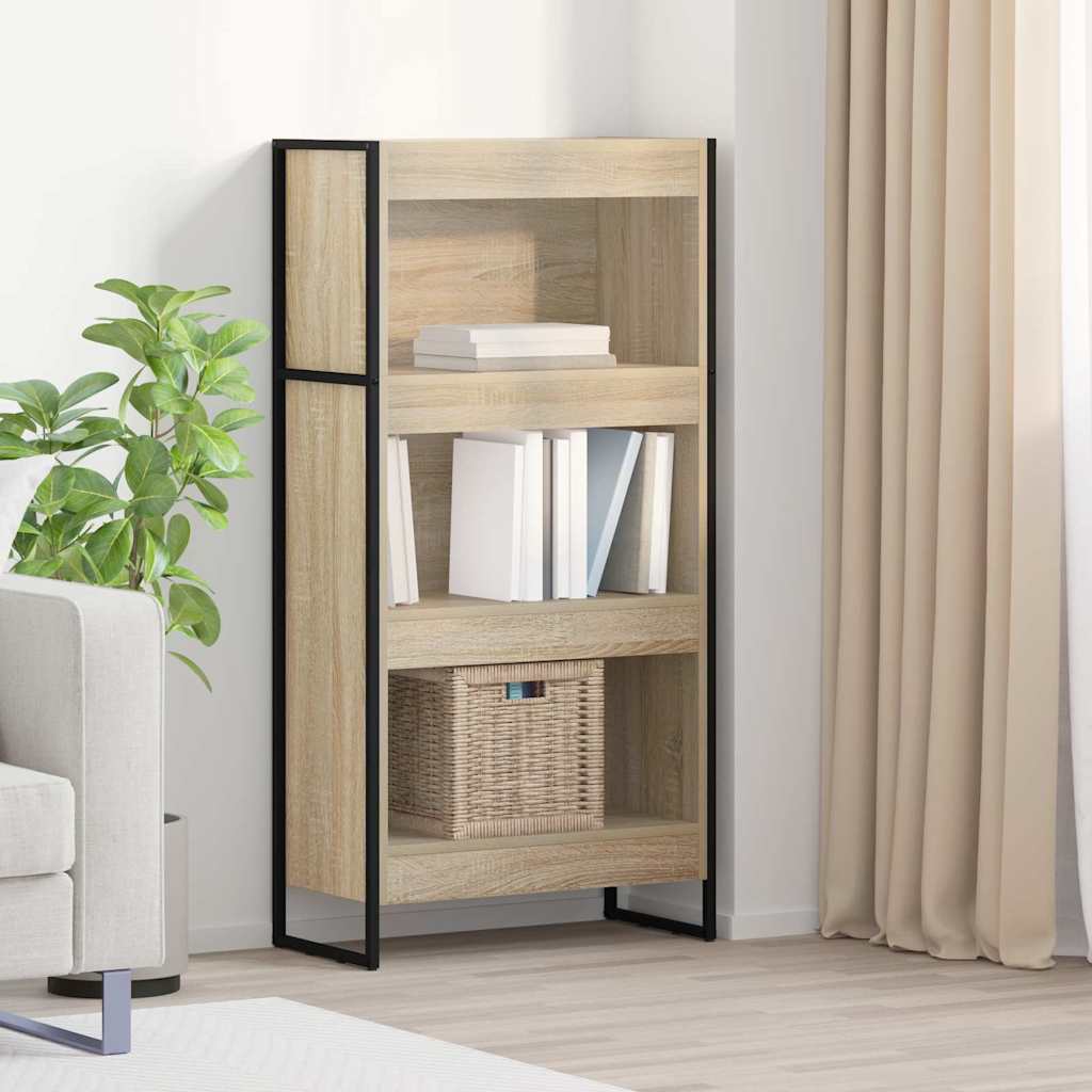 Armadio per Libri Sonoma 80 x 30 x 155 cm Legno multistrato
