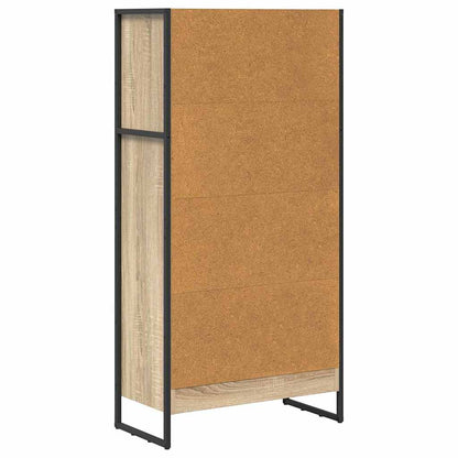 Armadio per Libri Sonoma 80 x 30 x 155 cm Legno multistrato