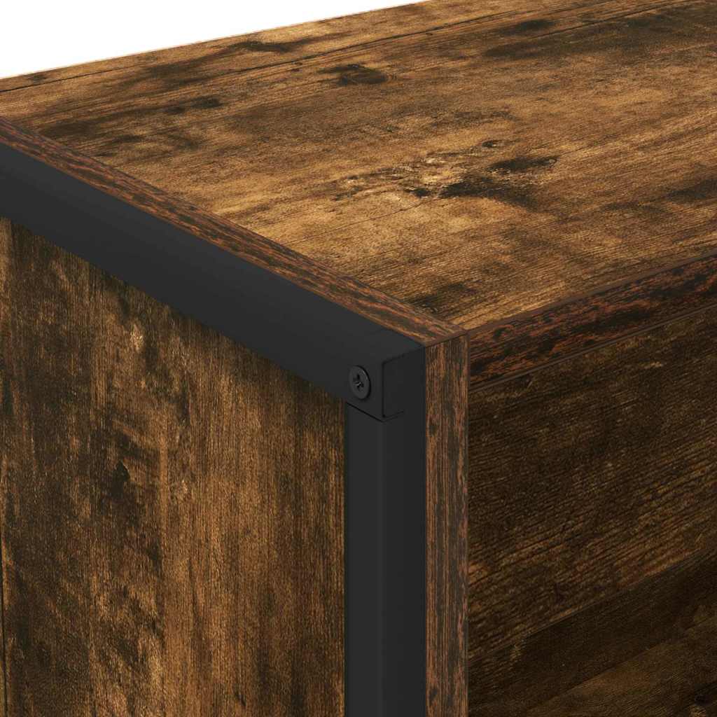 Armadio per Libri Quercia Fumosa 80 x 30 x 155 cm