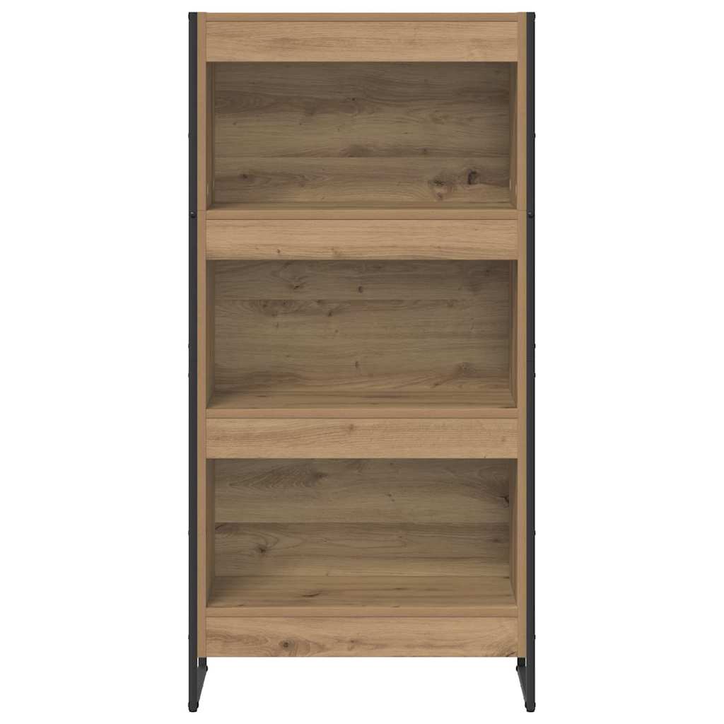 Armadio per Libri Rovere Artigianale 80 x 30 x 155 cm
