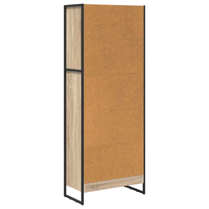 Armadio per Libri Sonoma 80 x 30 x 155 cm Legno multistrato