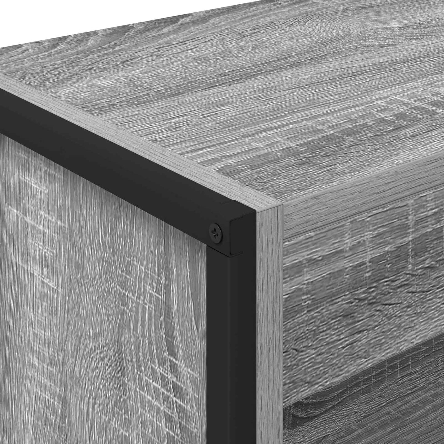 Armadio per Libri Grigio Sonoma 80 x 30 x 155 cm