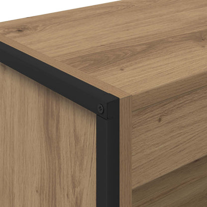 Armadio per Libri Rovere Artigianale 80 x 30 x 155 cm