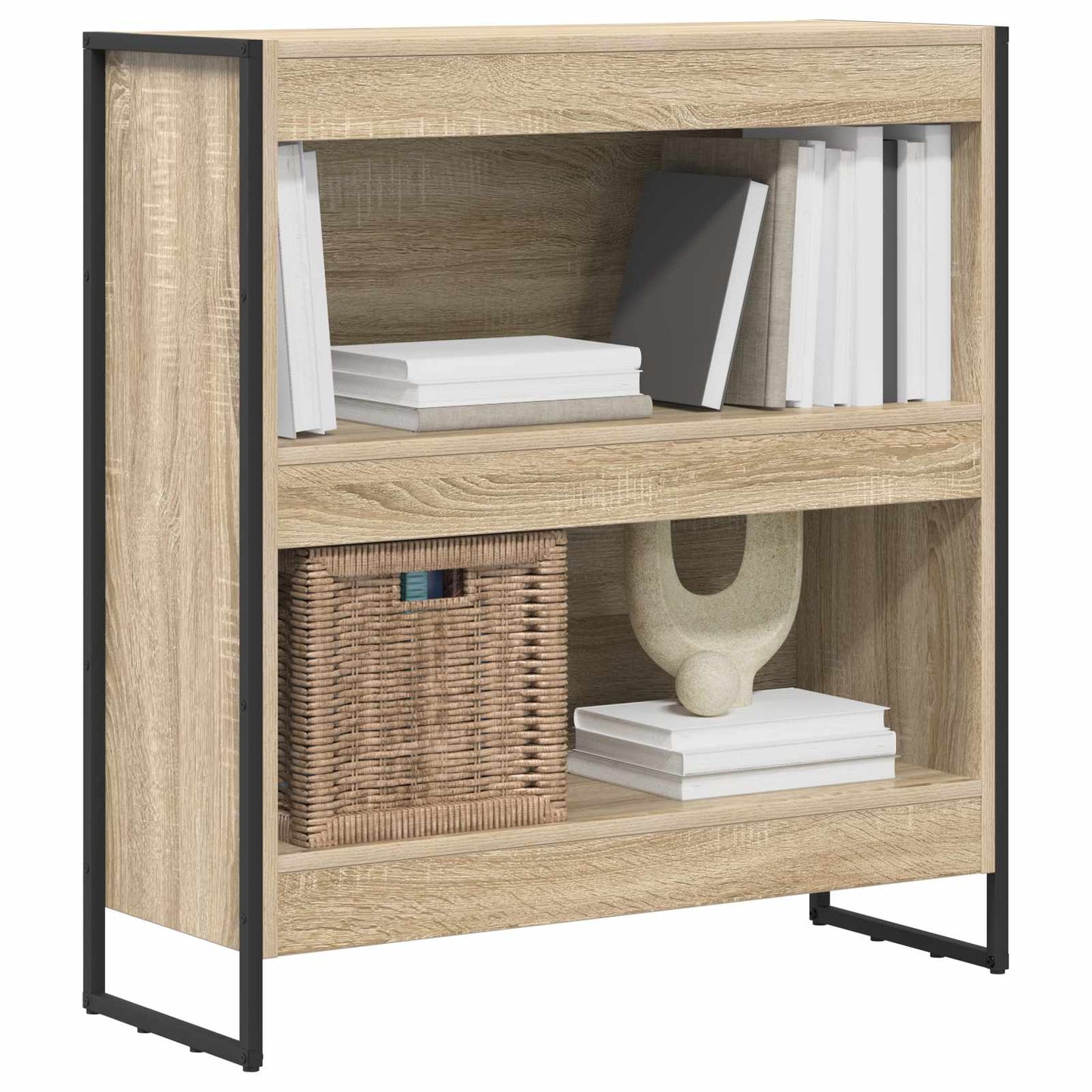 Armadio per Libri Sonoma 80 x 30 x 155 cm Legno multistrato