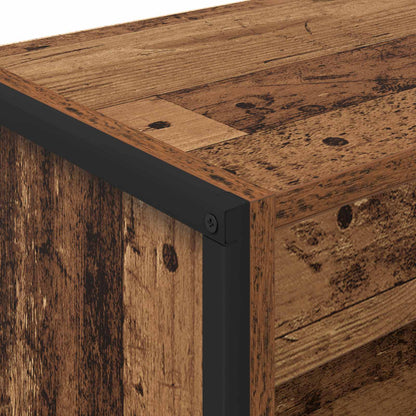 Armadio per Libri Legno vecchio 80 x 30 x 155 cm