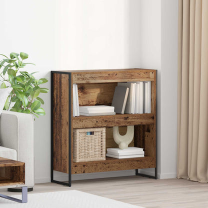 Armadio per Libri Legno vecchio 80 x 30 x 155 cm