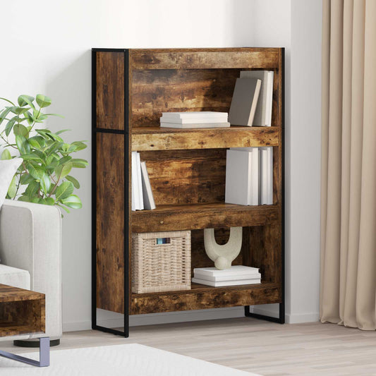 Armadio per Libri Quercia Fumosa 80 x 30 x 155 cm