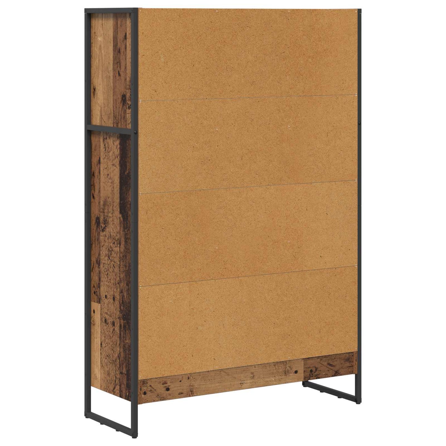 Armadio per Libri Legno vecchio 80 x 30 x 155 cm