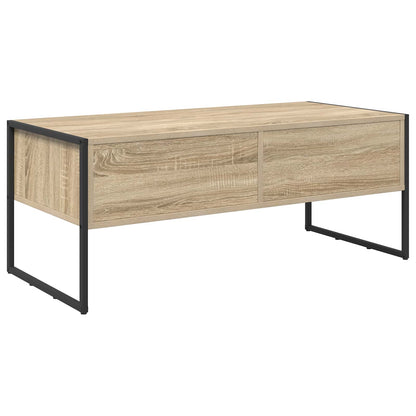 Tavolino da salotto Sonoma 100 x 46 x 40 cm Legno multistrato