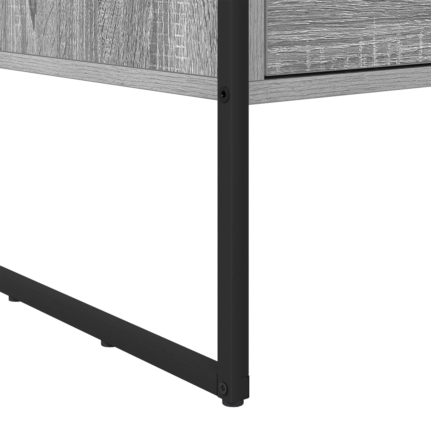 Tavolino da salotto con cassetto Grigio Sonoma 100 x 46 x 40 cm