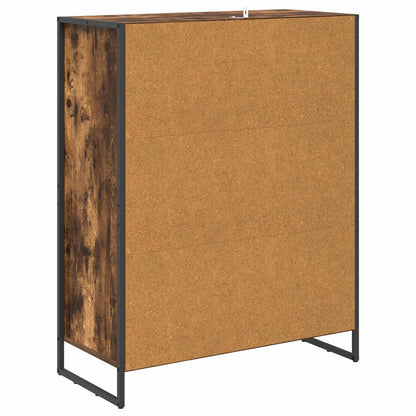 Mobile per scarpe con porta Quercia Fumosa 79 x 36 x 100 cm