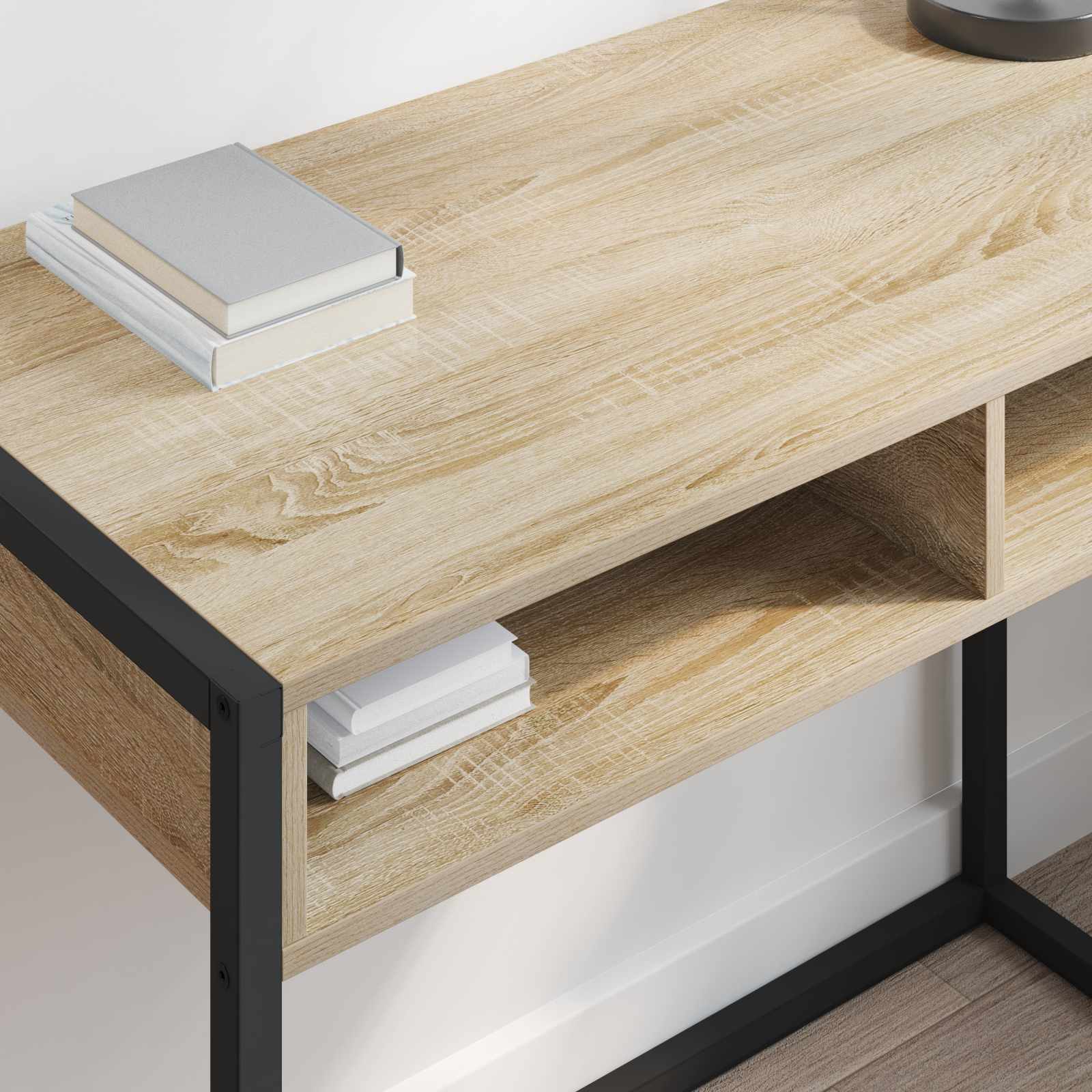 Scrivania Sonoma 100 x 50 x 75 cm Legno multistrato | homemem39