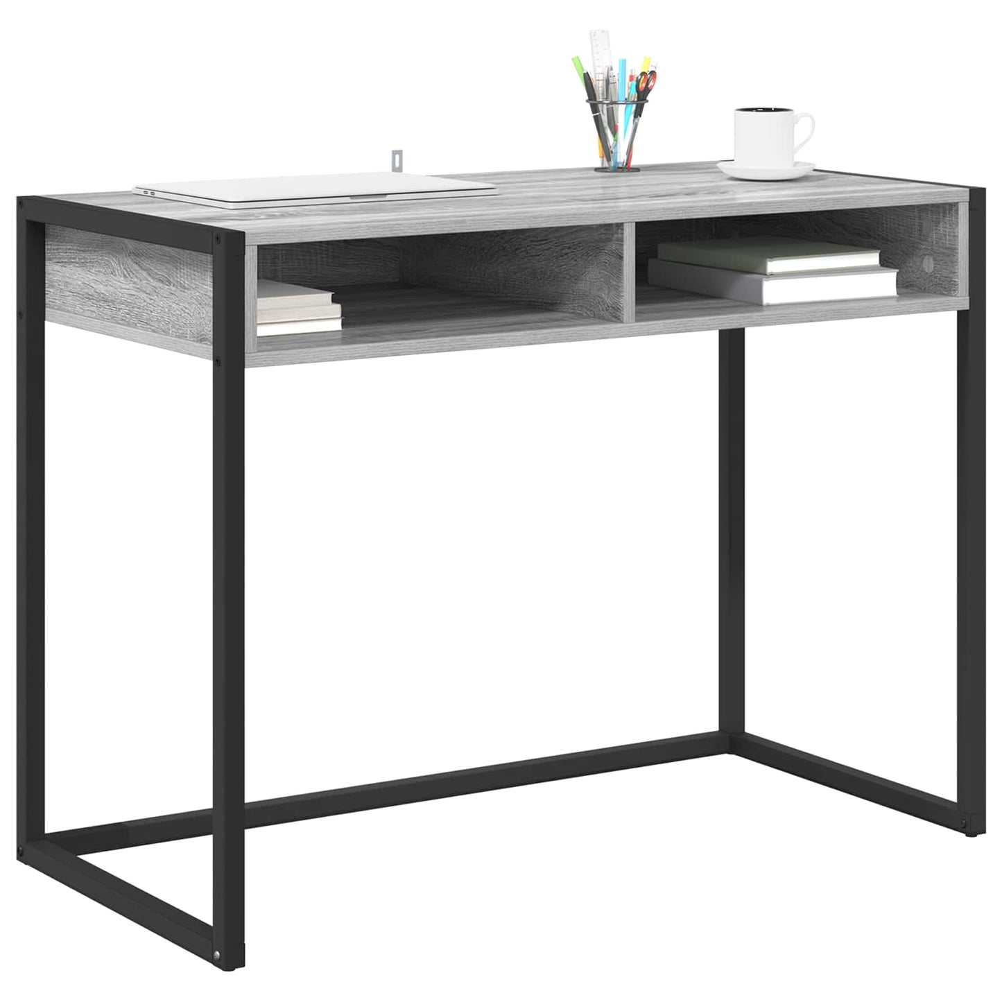 Scrivania Grigio Sonoma 100 x 50 x 75 cm Legno multistrato