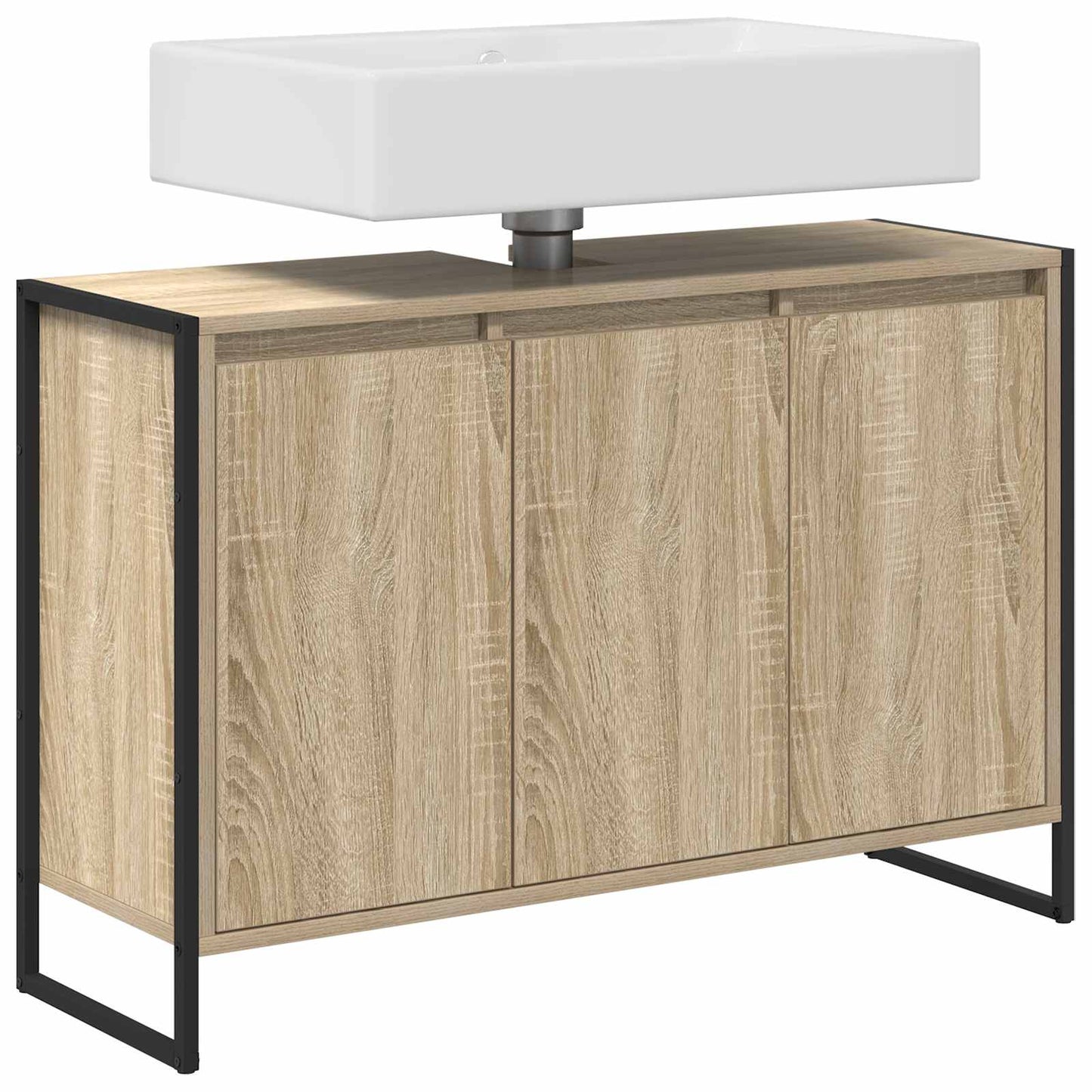 Mobile da Bagno Sonoma 90 x 30 x 60 cm Legno multistrato | homemem39