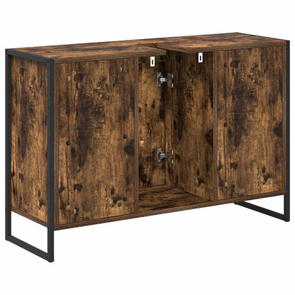 Mobile da Bagno con porta Quercia Fumosa 90 x 30 x 60 cm | homemem39