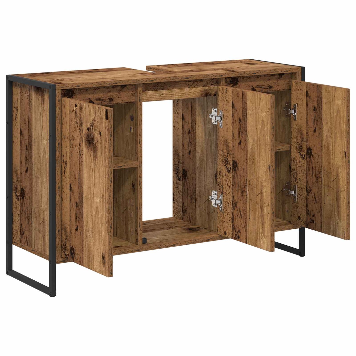 Mobile da Bagno Legno vecchio 90 x 30 x 60 cm Legno multistrato | homemem39