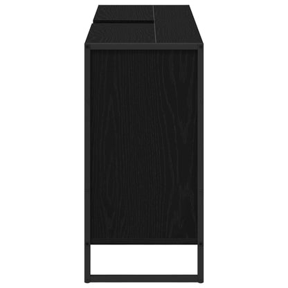 Mobile da Bagno Rovere Nero 60 x 30 x 60 cm Legno multistrato | homemem39