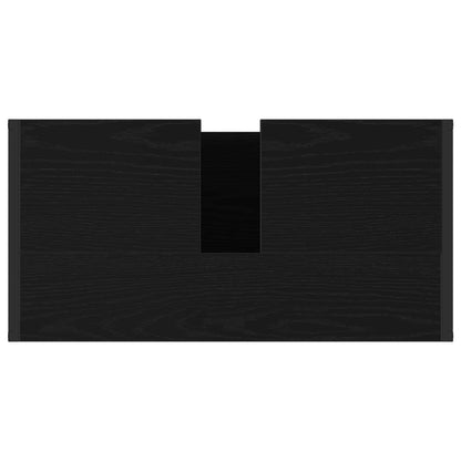 Mobile da Bagno Rovere Nero 60 x 30 x 60 cm Legno multistrato