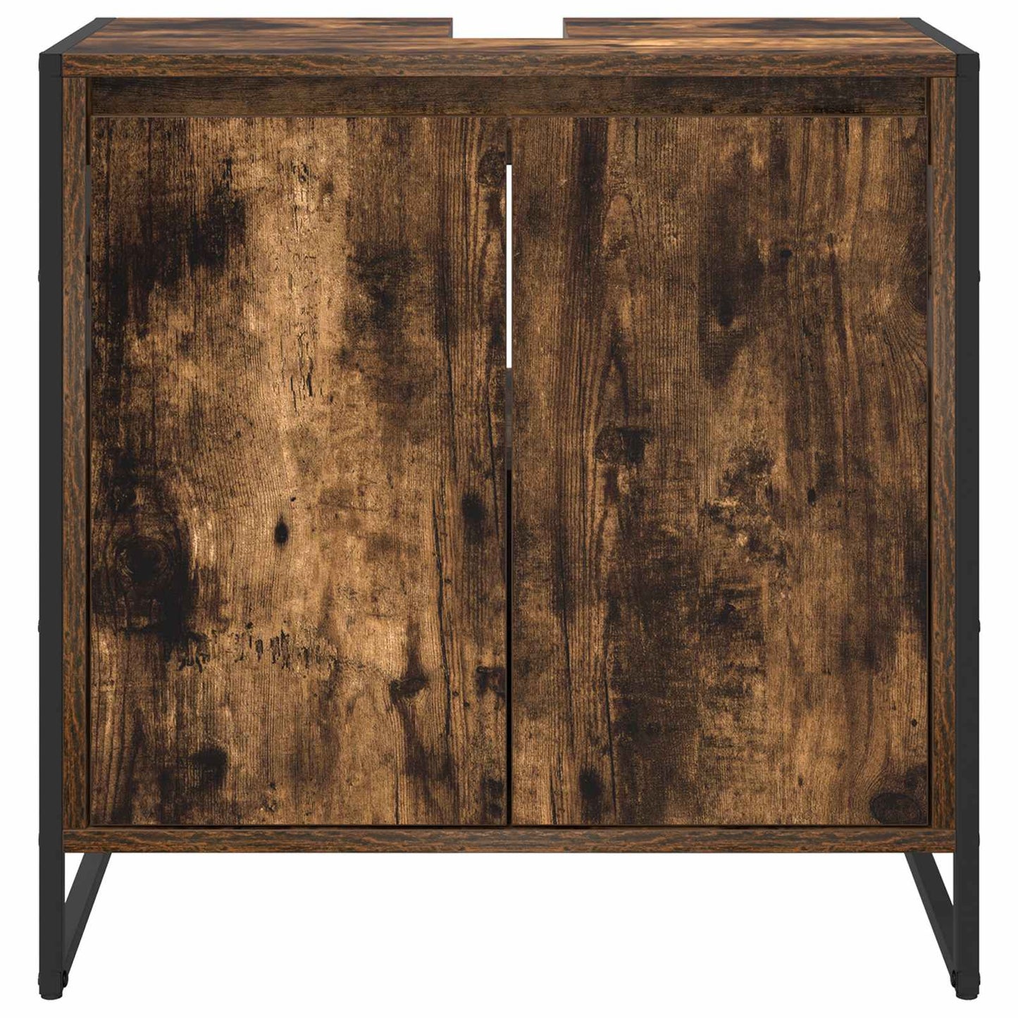 Mobile da Bagno con porta Quercia Fumosa 60 x 30 x 60 cm