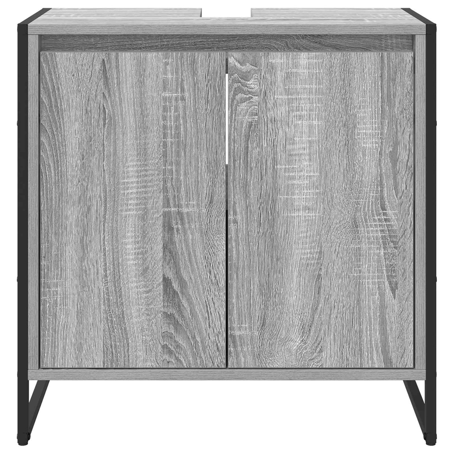 Mobile da Bagno Grigio Sonoma 60 x 30 x 60 cm Legno multistrato | homemem39