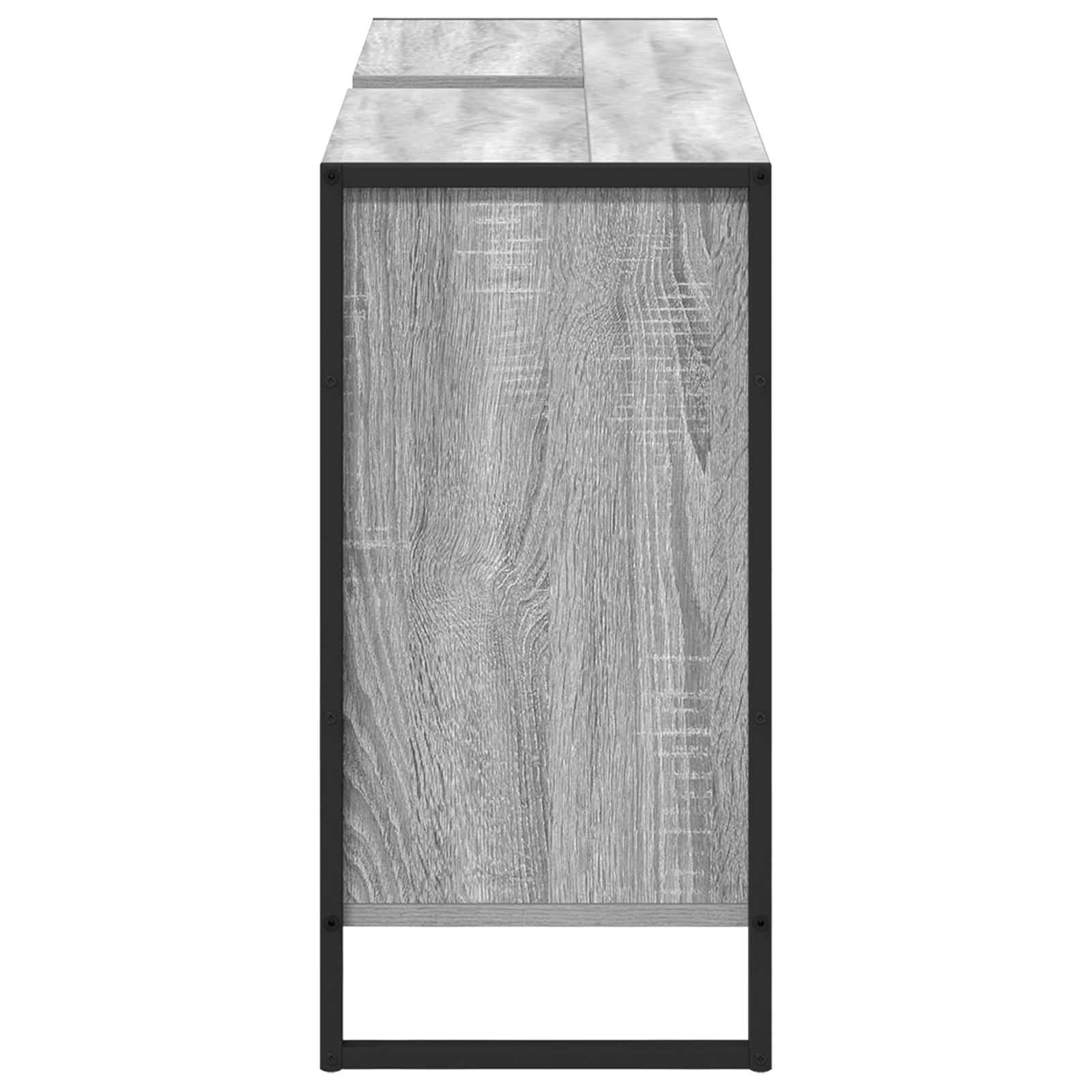 Mobile da Bagno Grigio Sonoma 60 x 30 x 60 cm Legno multistrato | homemem39