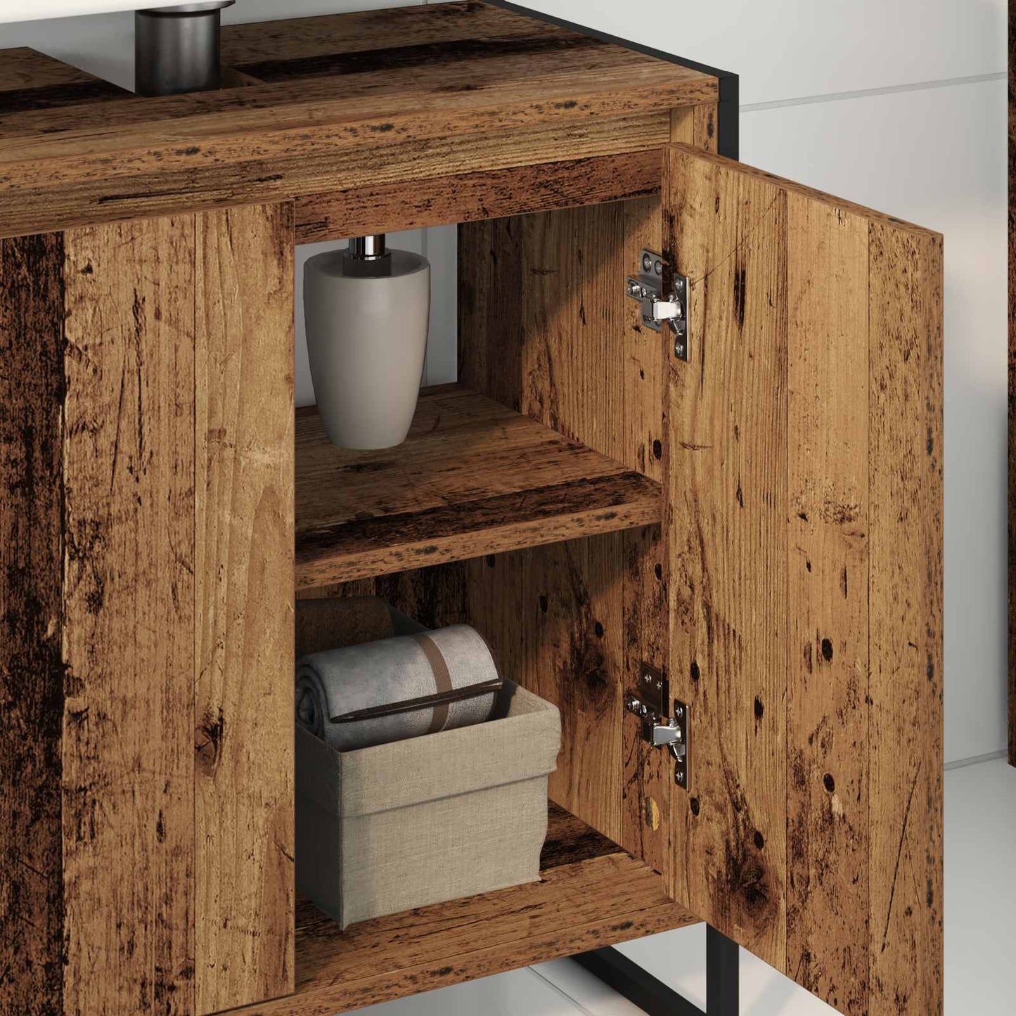 Mobile da Bagno Legno vecchio 60 x 30 x 60 cm Legno multistrato