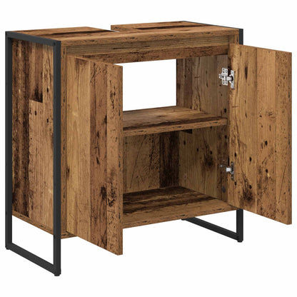 Mobile da Bagno Legno vecchio 60 x 30 x 60 cm Legno multistrato