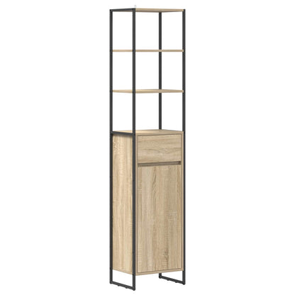 Mobile da Bagno Sonoma 40 x 30 x 180 cm Legno multistrato