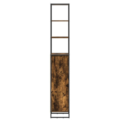 Mobile da Bagno con cassetto Quercia Fumosa 40 x 30 x 180 cm | homemem39