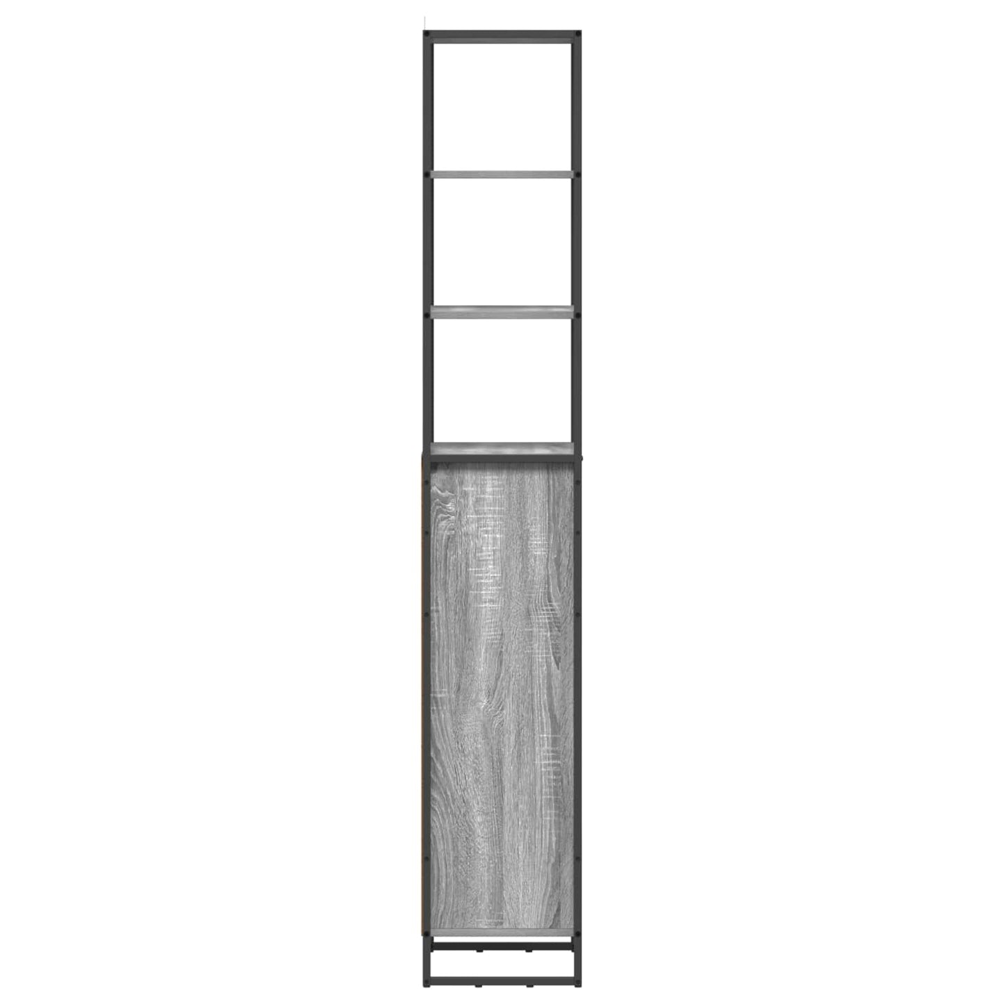 Mobile da Bagno con cassetto Grigio Sonoma 40 x 30 x 180 cm | homemem39