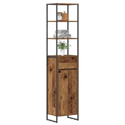 Mobile da Bagno con cassetto Legno vecchio 40 x 30 x 180 cm | homemem39